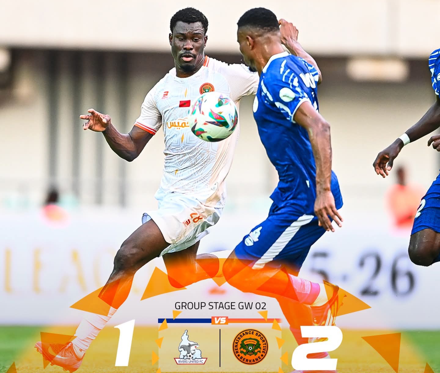 في الوقت البديل: نهضة بركان يقلب الطاولة على ريفرز يونايتد 